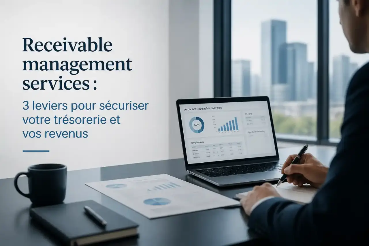 Receivable management services : 3 leviers pour sécuriser votre trésorerie et vos revenus