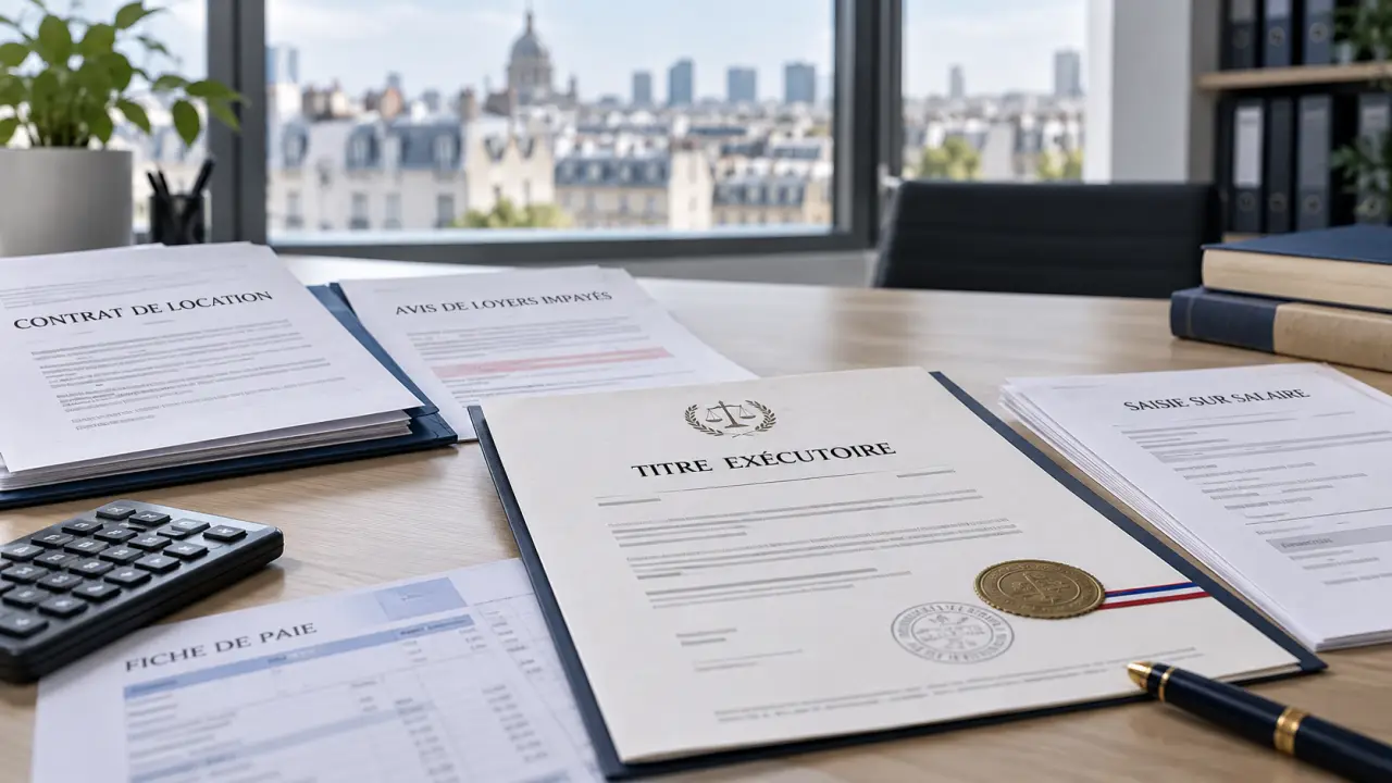 Loyer impayé et saisie sur salaire : un titre exécutoire avant tout prélèvement