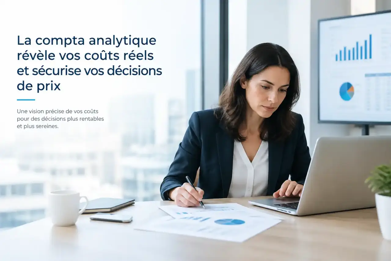 La compta analytique révèle vos coûts réels et sécurise vos décisions de prix