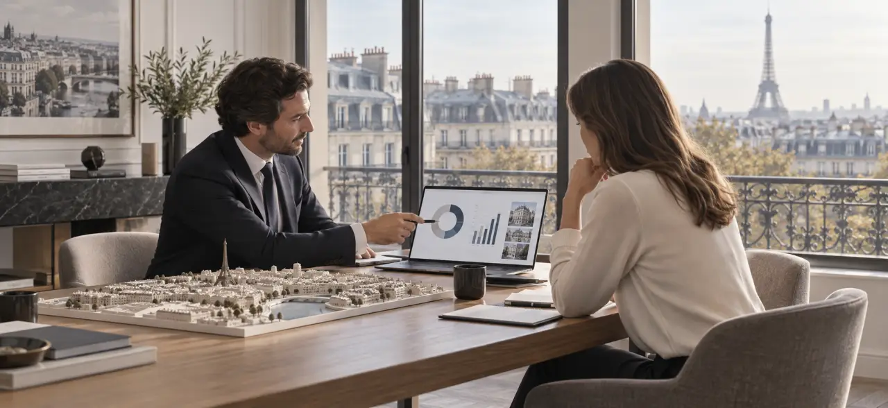 Patrimoine à Paris : comment un conseiller en investissement financier rééquilibre votre exposition immobilière